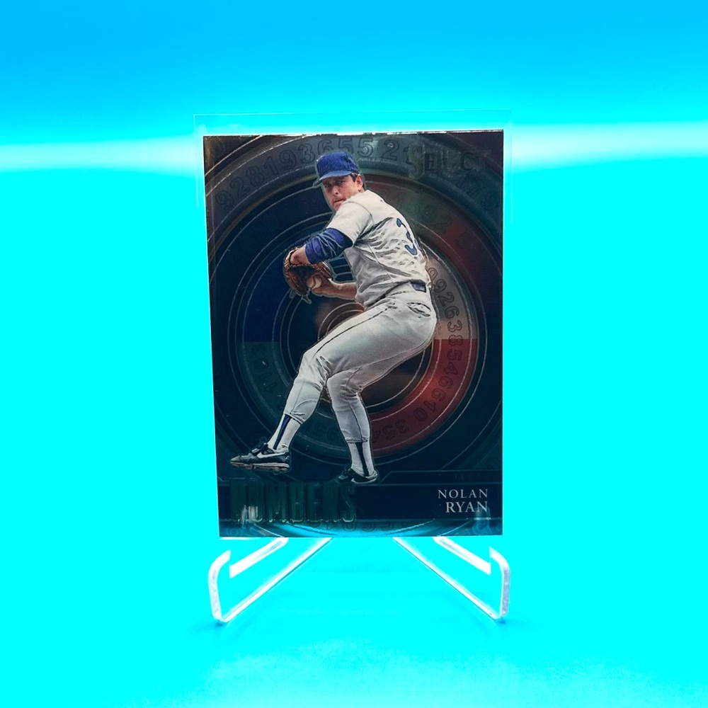 2022 Panini Select Nolan Ryansilver Select Numbers! #Sn10